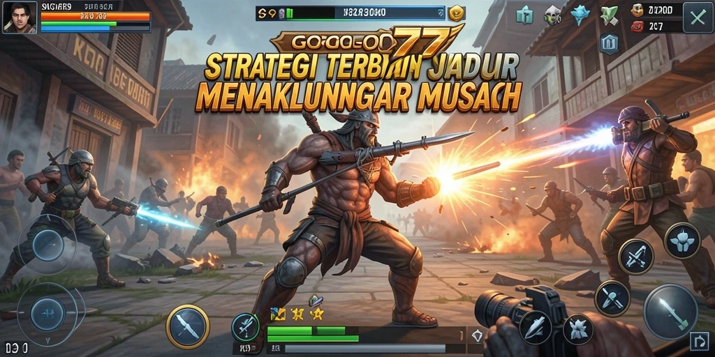 Tangkapan layar GOGO77 menampilkan aksi pertarungan strategi yang mendebarkan.