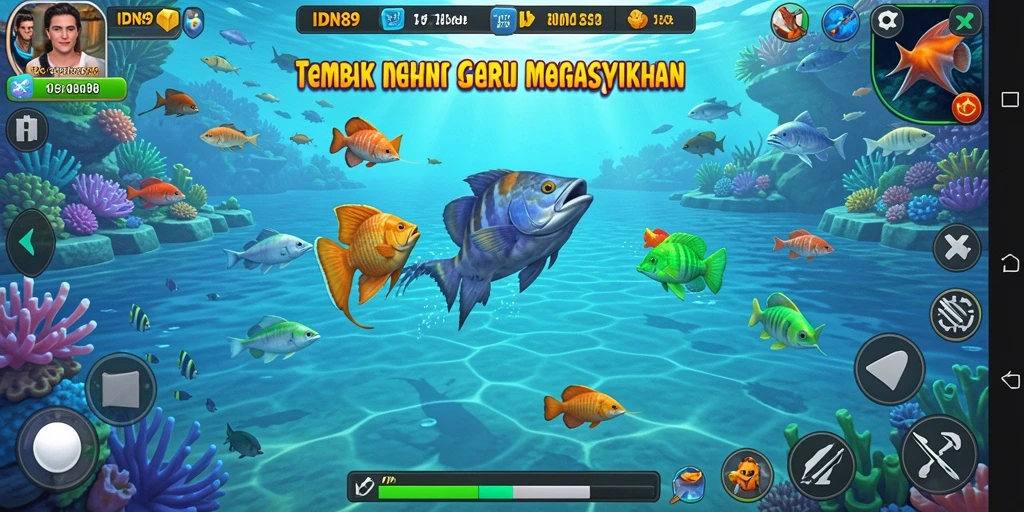 Gameplay seru Tembak Ikan di IDN89 dengan grafik menawan.