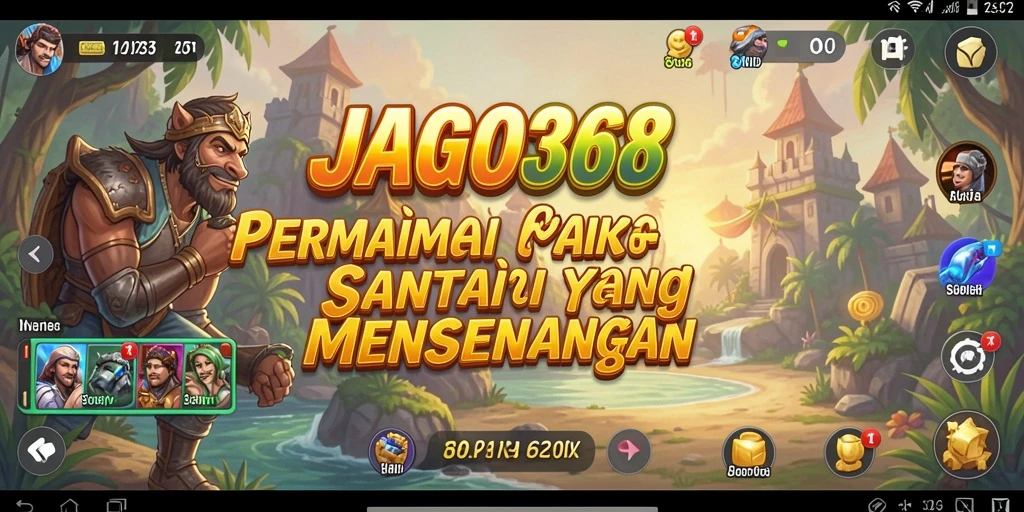 Screenshot gameplay JAGO368 yang menarik dan penuh warna.