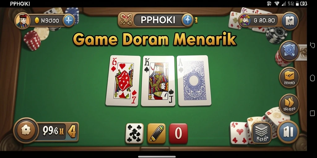 Tampilan gameplay PPHOKI yang seru dan menarik.